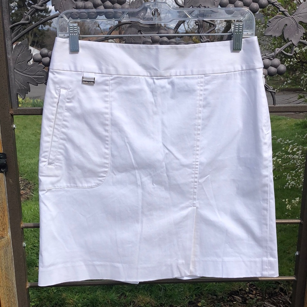 Ralph Lauren Golf white cotton blend skort size 4